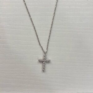 Kendra Scott Silver cross necklace